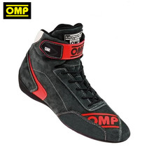 Genuine leather OMP racing shoes fire-proof kart car RV riding motorcycle motorcycle leisure sports boots for men and women