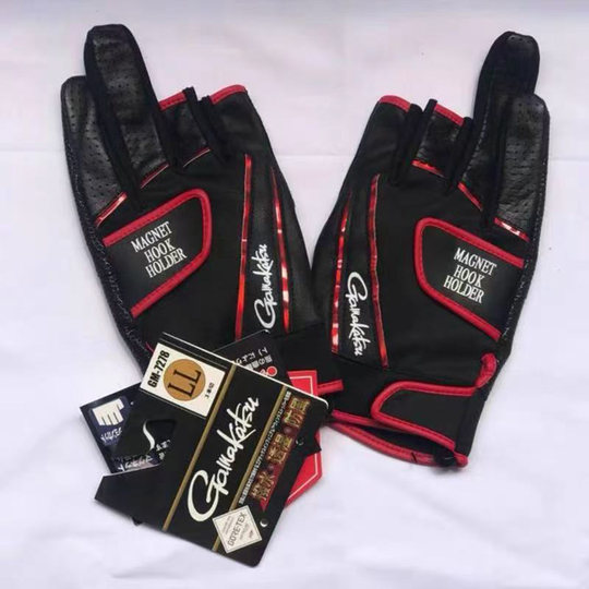 New gamma fishing gloves sun protection, breathable wear-resistant, puncture-resistant, waterproof, sea rock fishing lure fishing dew 3-finger gloves