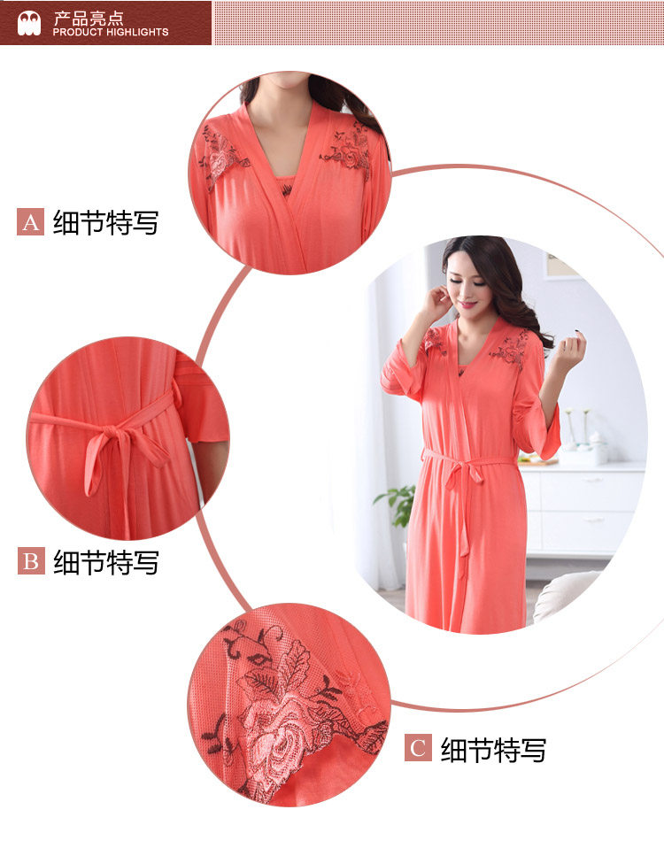 Peignoir jeunesse Petite robe florale - Ref 596115 Image 16