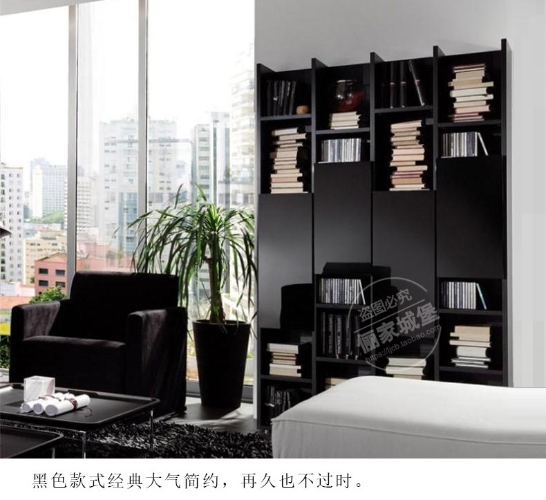 Creative kệ kết hợp kệ sách đơn giản công ty thời trang tủ hồ sơ tủ sách tủ sách custom-made khách lớn bối cảnh phòng - Buồng tủ quần áo 3 cánh