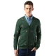 Áo len nam IZOD cá tính nam thêu cardigan trẻ trung giản dị Áo len cổ chữ V nam A11153KC066 - Cardigan