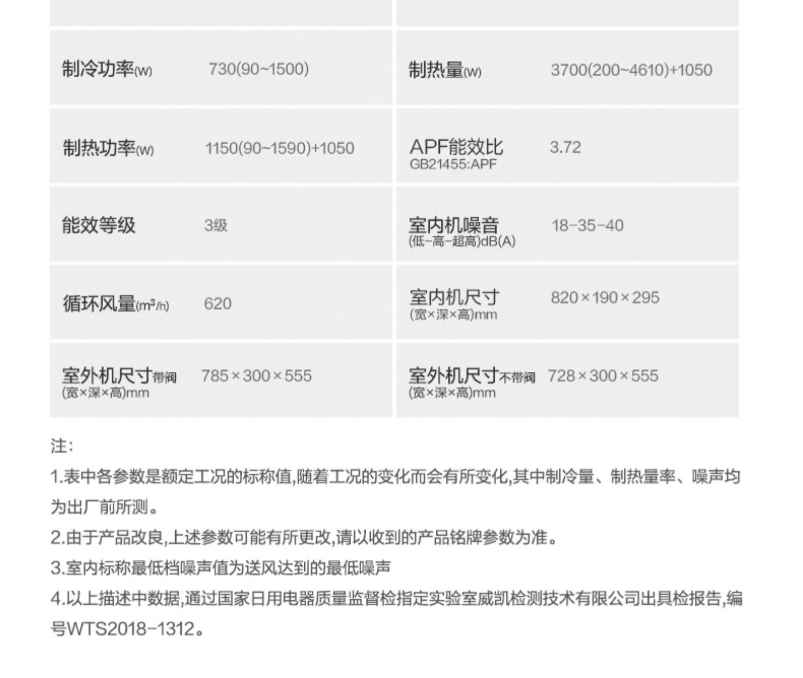 美的 大1匹 变频冷暖 壁挂式空调 图16