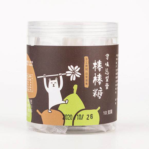 (3 cans) Seeking Taste of Leyang Cie Pear Cream Stick Candy 10 Bottles Children Slightly Sweet Nourish the Pear Fragrant intense and clear 