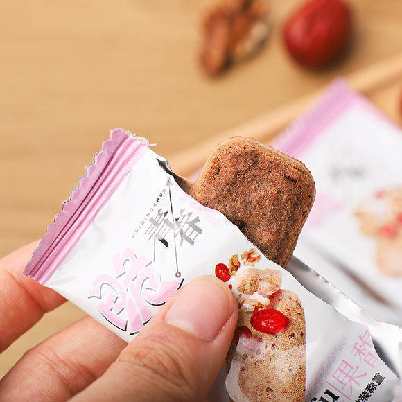 (Buy 3 minus 10) Shanxi red date walnut crunchy and youthful fruit and frugfu 52g box crisp and dessert.