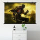 Game animation peripheral posters Dark Souls hanging paintings decorative paintings Black Souls 3 Fireproof Female Salary King wall paintings wallpaper