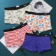 Đồ lót nam Antarctic nam boxer cotton kích thước lớn thanh niên Hàn Quốc gợi cảm thoáng khí bốn góc đầu thủy triều