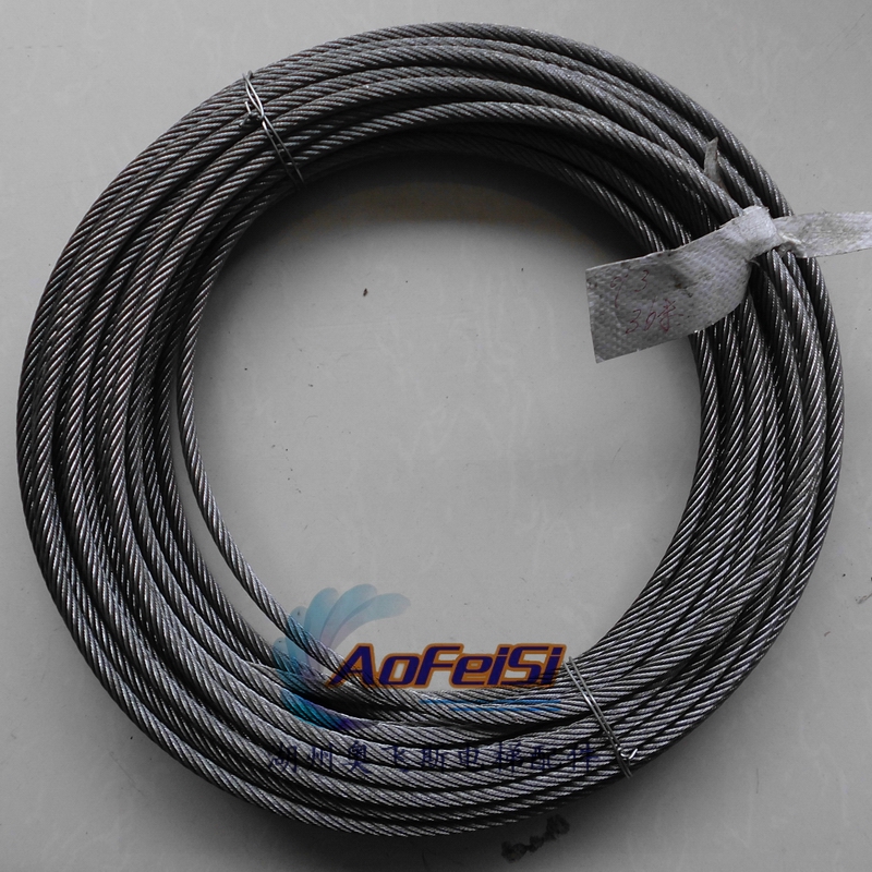 Spot supply 11mm Elevator wire rope special wire rope rope rope rope headed rope traction rope