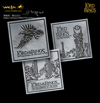 WETA New Zealand Genuine Lord of the Rings Trilogy Commemorative badge 1 set of 3 pieces