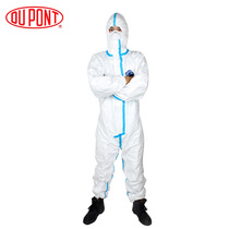 DuPont 1422 adhesive strip protective clothing male disposable anti-chemical suit experimental anti-dust workwear conjoined full body special guard