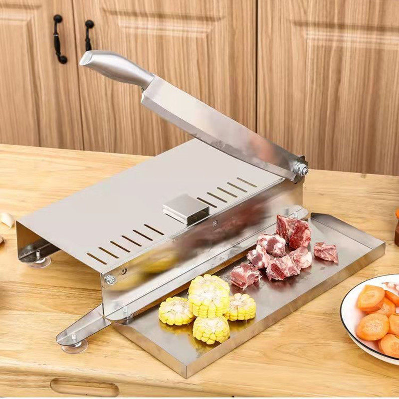Unheard Trade German Fine Work Multifunction Home Frozen Meat Fats Mutton Roll slicer Stainless Steel Machete