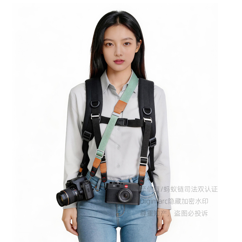 Berca Single-Shoulder Camera Strap for Dslr and Mirrorless Cameras, Three-In-One Quick-Release Universal Wrist Strap and Crossbody Strap