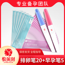 Very beautiful engraved ovulation test paper pen high precision test ovulation period ovulation pen 20 5 sets of pregnancy test pregnancy ovulation period