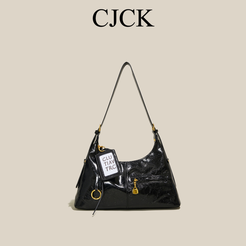 High-End Retro Soft Leather Tote Bag 2026 New Style Lazy Style Underarm Bag Large Capacity Commuter Shoulder Crossbody Bag High-End Retro Soft Leather Tote Bag 2026 New Style Lazy Style Underarm Bag Large Capacity Commuter Shoulder Crossbody Bag