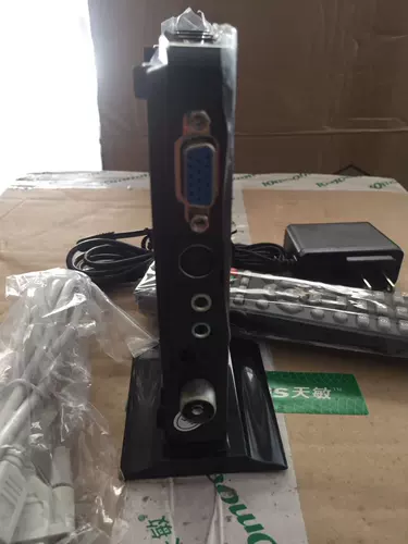 Tianmin LT360W Замена телевизионной коробки AV на VGA Converter Simulation TV Signal в VGA с дистанционным динамиком дистанционного управления