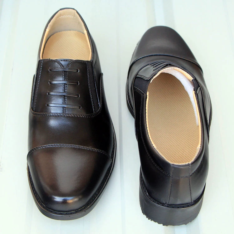 Authentic đồng phục học sinh 07B công chức sĩ quan 07A nam ba khớp với giày da thấp để giúp kinh doanh trang phục da