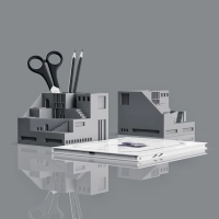 Бетонный оригинальный дизайнерский держатель цементной ручки персонализированный микроздуциальный стиль промышленного стиля Nordic ins стиль подарки