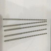 Straight shank lengthened deep hole drill parabolic straight drill woodworking drill standard lengthened specification 1-9MM