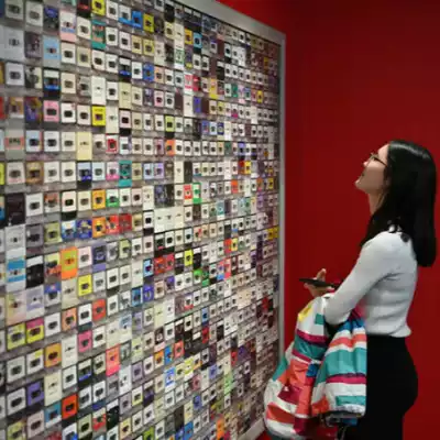 Nostalgic audio tape, audio tape, empty tape box, film and television props, audio tape, leather songs, music props, ornaments, decorative tape