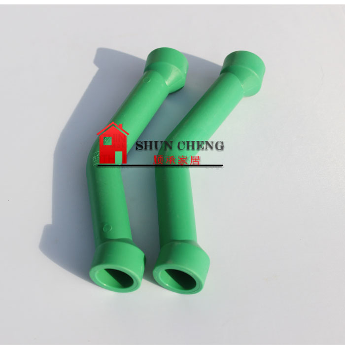 Tianli water pipe 6 - minute green PPR pipe inlet pipe 25 - cross bridge bend