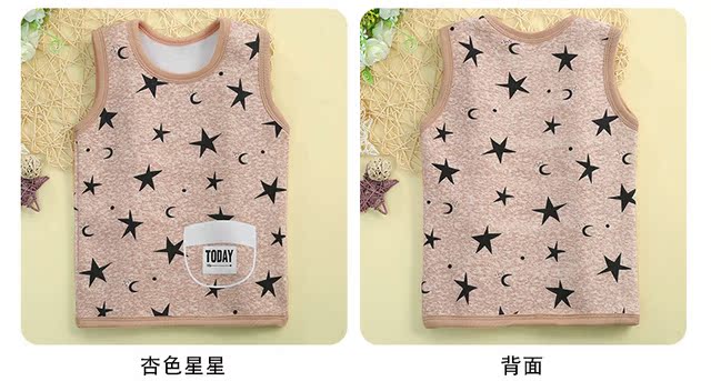 Mùa thu mới và mùa đông áo vest trẻ em mùa đông dày áo vest trẻ em cộng với áo vest nữ nhung trẻ em trong triều đại vest bé trai shop quần áo trẻ em đẹp