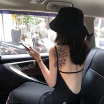  Flower herbal juice tattoo stickers Chest flower semi-permanent flower arms Waterproof men and women non-reflective tattoo stickers Long-lasting