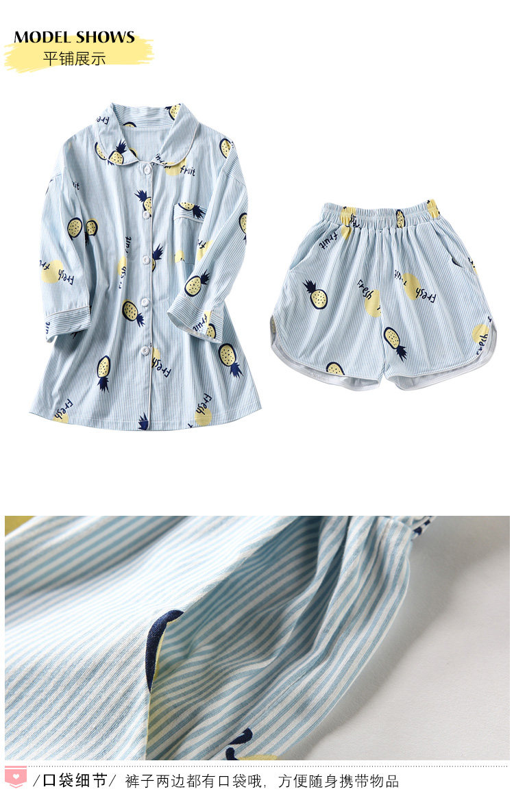 Pyjama pour femme      en Coton à manches - Ref 2994467 Image 20
