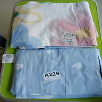 Pure cotton twill quilt cover sheets multiple sizes sun marks discoloration dirt etc. defects