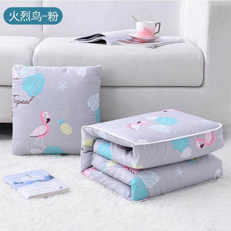 Car pillow and quilt dual-purpose car air conditioner is thickened by multi-functional folding cushion cushions and interior products in the car