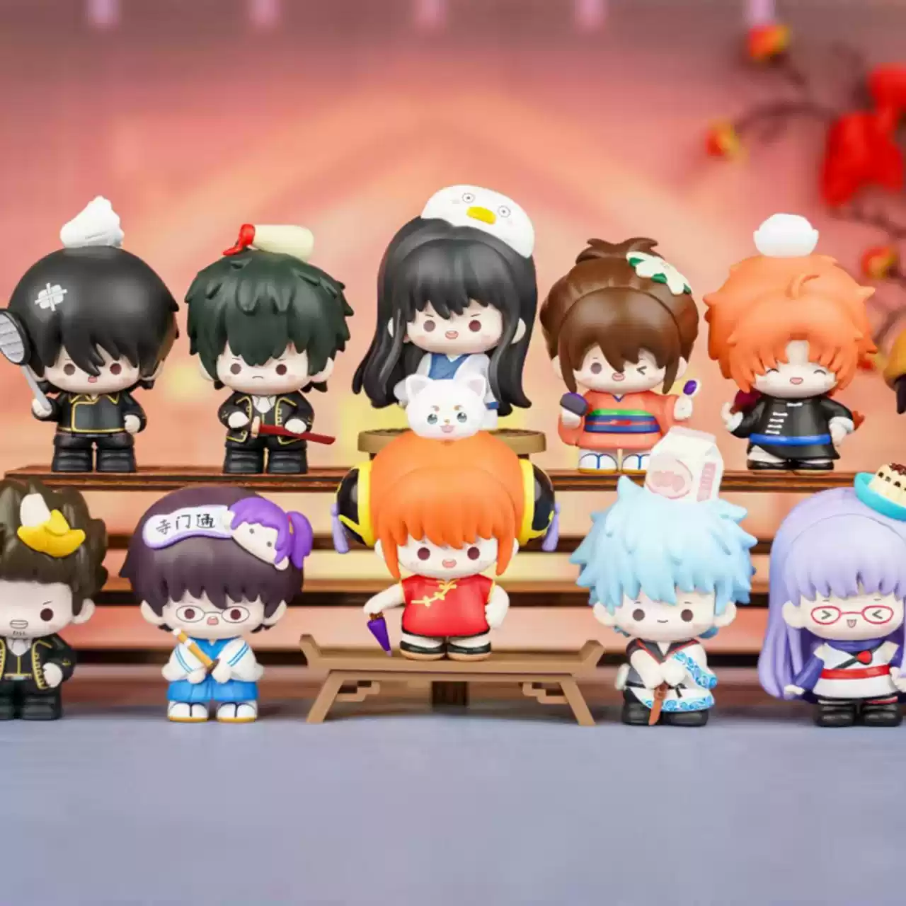 正版麦乐微美银魂盲盒弹系列潮玩手办公仔装饰