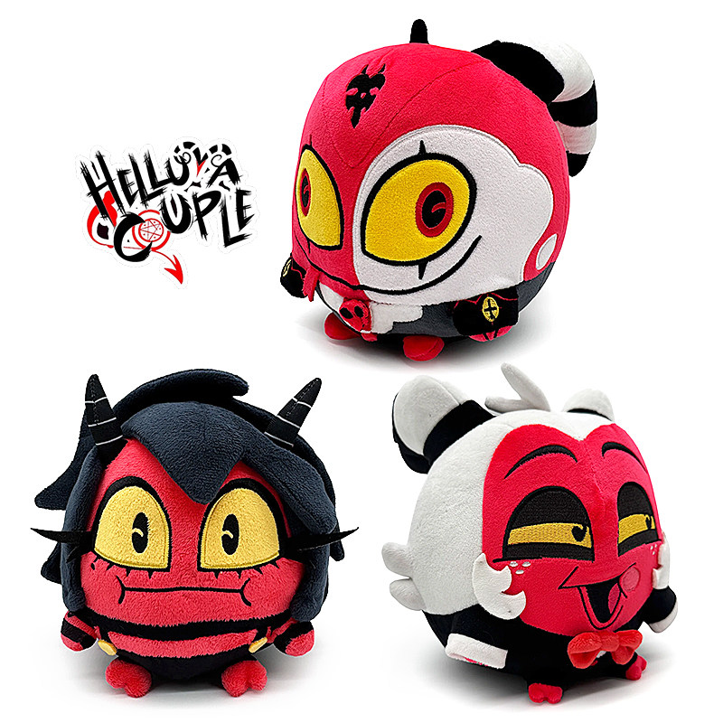 极恶老大玩偶 Blitzo 比利兹、Millie 米莉、Moxxie 毛绒正品现货 cute 🧸-动漫毛绒-淘宝好物网