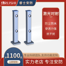 Laser infrared invasions of the perimeter wall of the nuclear power plant Perimeter Wall Invasion of the infrared detector Outdoor