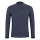 Ordos City Autumn and Winter Clothing 100% Pure Cashmere Sweater Men's Half Turtle Neck Woolen Sweater Warm and Thickened