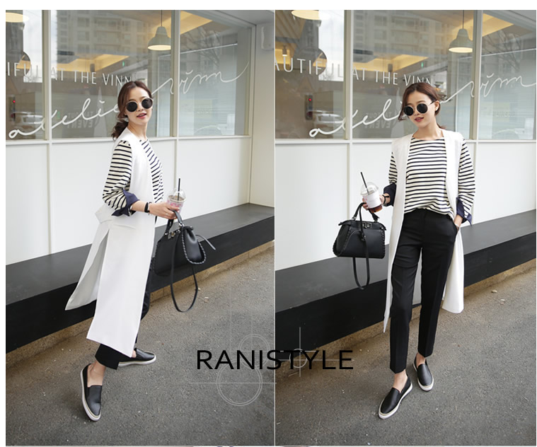 Vest nữ mùa hè phần dài Hàn Quốc phiên bản của phần mỏng kích thước lớn là mỏng trăm tháp không tay bên khe đai mà không có cổ áo trên đầu gối phù hợp với quần áo nữ đẹp