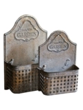 Сянхан ретро стена -полая цветочная корзина, цветочный балкон, сад, сухой цветок, избивающий горшок, висящая корзина цветочная композиция, подвесное украшение