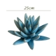 [掬 涵] Hoa gốm sứ Succulents Hoa sen nến Trang trí máy tính để bàn Trang trí nghệ thuật chặn giấy trang trí phòng ngủ nhỏ cho nữ