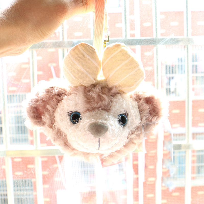 Cartoon Sydney With Zero Wallet Pendant Cute Plush Paparazzi Hanging Accessories Small Wallet Mini-Pull Neckline Red Headphone Bag
