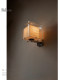 Andaz Ji Yutang Wall Lamp Japanese Minimalist Designer Living Room Bedroom Bedside Corridor Retro Wabi-Sabi Wall Lamp