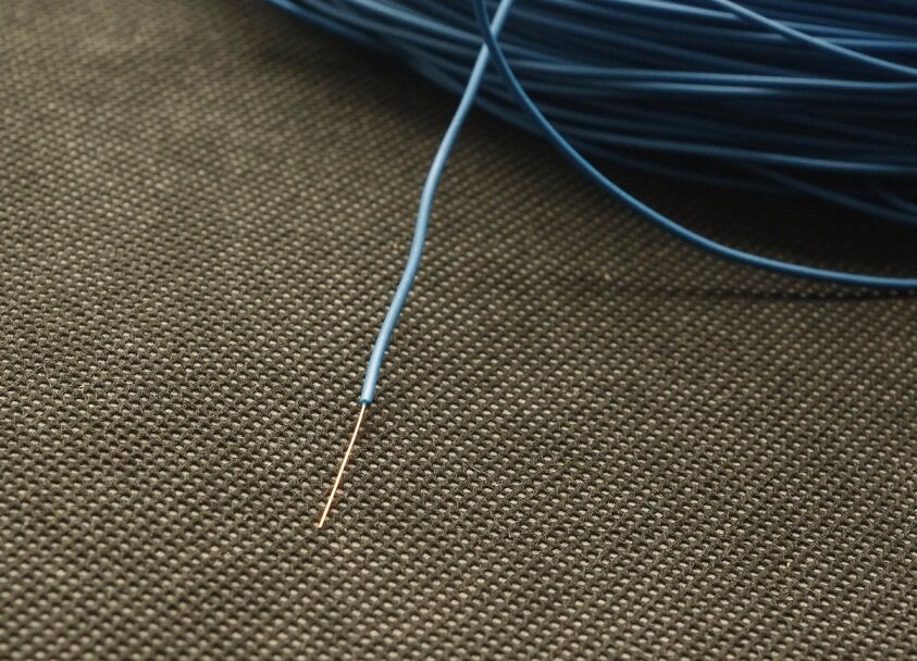 0 3mm single single crystal copper signal line audio line headphone line in fever machine