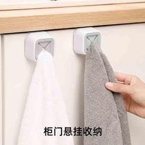 No punching Japanese style creative towel rack storage hook kitchen rag plug hanger hand towel dish towel storage rack