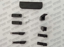 Screen window handle pocket lock Door and window link Invisible protective gasket Window grille accessories