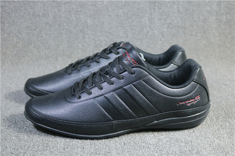 Foreign Trade Tailoring Men Casual Leather Shoes Flat-bottomed Driving Shoes Fitness Hiking Shoes Fashion Floor Board Shoes