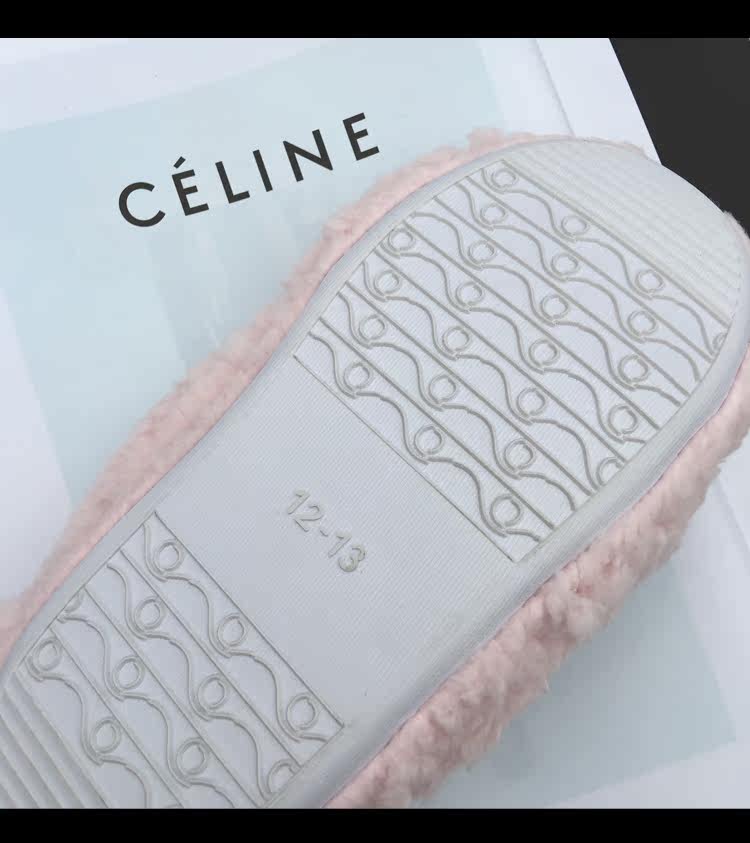 Pantoufles enfants en suède pour hiver - semelle tendon - Ref 1014210 Image 15