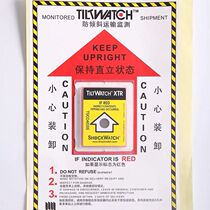 TILTWATCH80 degree anti-dumping Mark shockproof anti-Tilt label anti-collision label sticker sticker
