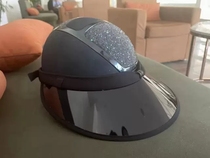 Sun protection equestrian helmet brim equestrian helmet sun protection brim sun protection anti-ultraviolet anti-UV summer face shield