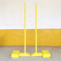 Removable Cast Iron Badminton Rack Standard Match Badminton Net Rack Indoor single doubles badminton net pillar rack