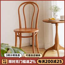 Senshine furniture Nordic wood dining chair household backchair Sonett 18 chair study desk chair retro chair