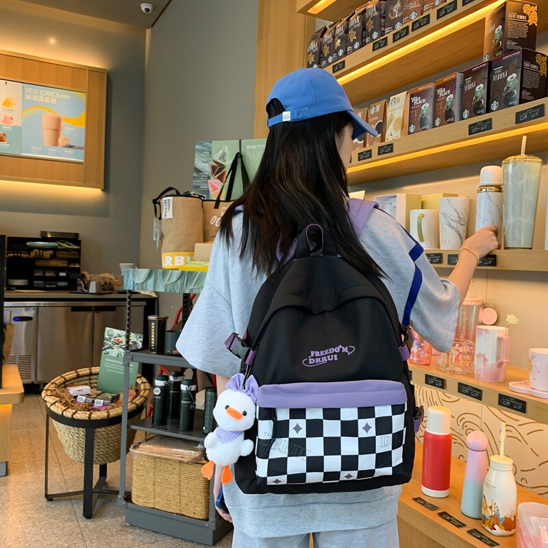 Mommy bag light mother and baby outside double shoulder bag bottle with large capacity Shoulder Bag Mom New Foreign Pie Nylon Cloth Bag