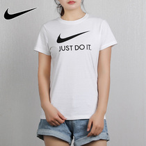 Nike Nike short sleeve female 2021 summer new running training loose round neck half sleeve T-shirt CU1252-100
