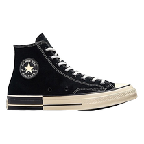 Kuang Wei Converse2024 Spring Neutral New 1970S Black White High Bunch Casual Sails Cloth Shoes A08134C