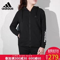 Áo sơ mi nữ Adidas mùa xuân 2019 mùa xuân và mùa thu mới áo khoác trùm đầu thể thao áo khoác giản dị DT2406 - Áo khoác thể thao / áo khoác áo khoác the thao nữ